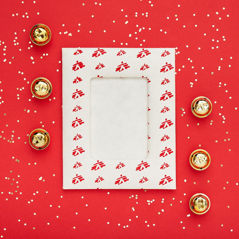 Cornice equo solidale in carta di gelso 20x16 cm