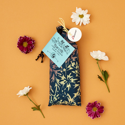 Pochette in cotone con cioccolatini fondente extra