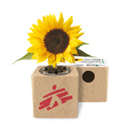Magnete Decorativo con Semi di Fiori
