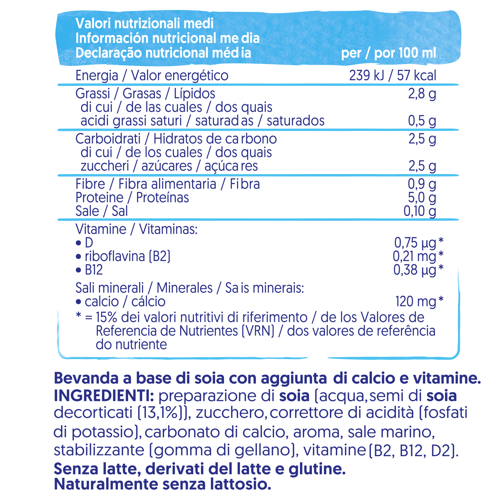 ALPRO PROTEIN 50g Gusto Soia 100% Vegetale