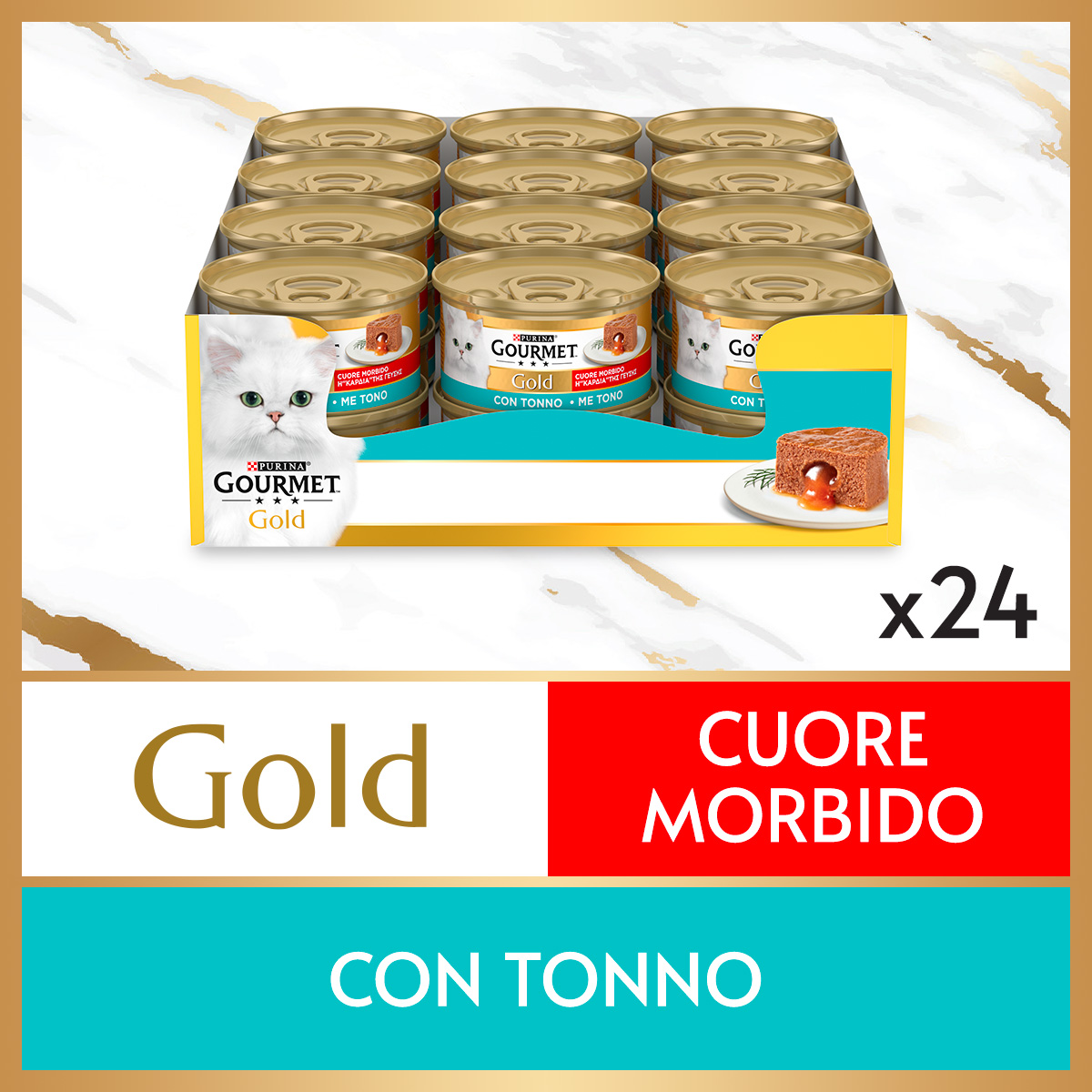GOURMET® Gold Cuore Morbido con Tonno