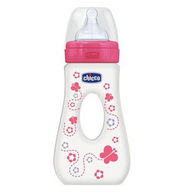 Biberão de passeio Girl Silicone