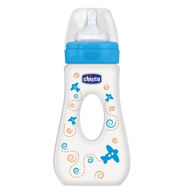 Biberão de passeio Boy Silicone