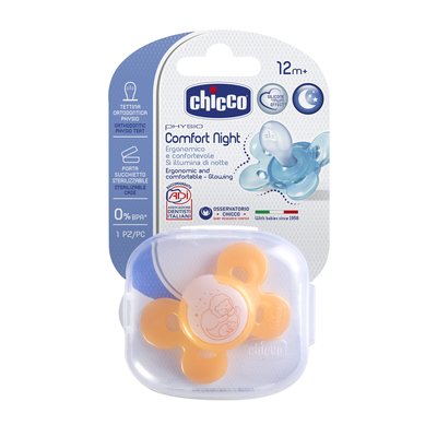 Chupeta Physio Comfort Lumi Silicone