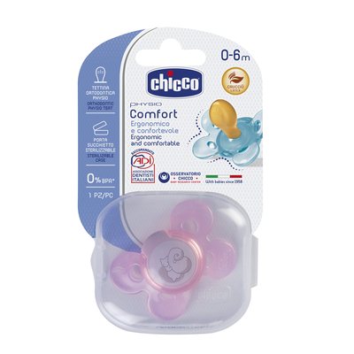 Chupeta Physio Comfort Rosa Borracha