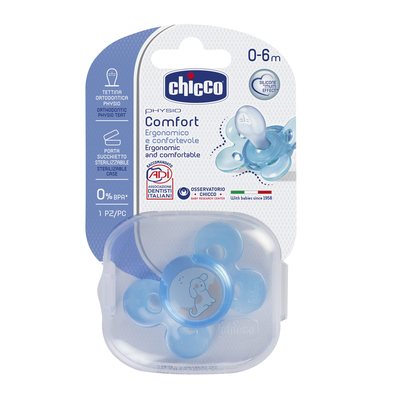 Chupeta Physio Comfort Azul Silicone
