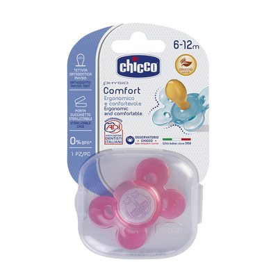 Chupeta Physio Comfort Rosa Borracha