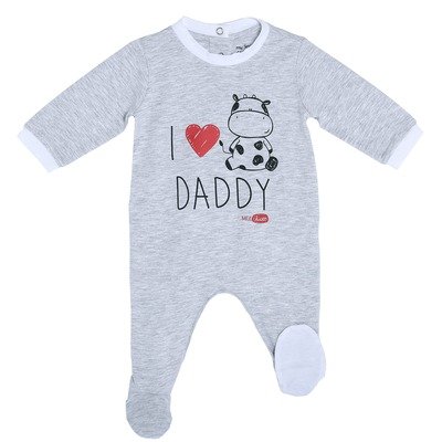 Babygrow abertura nas costas