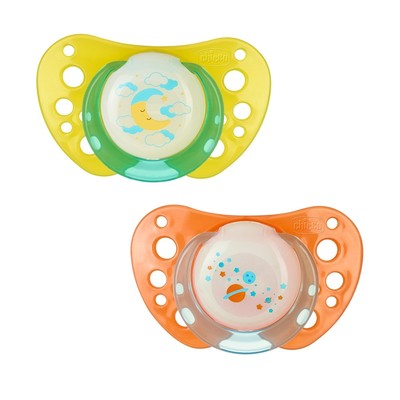 Chupetas Physio Air lumi Borracha 2 peças