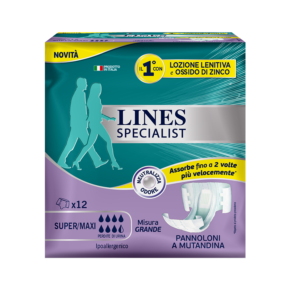 Pannolone a mutandina livello Super/Maxi - taglia grande