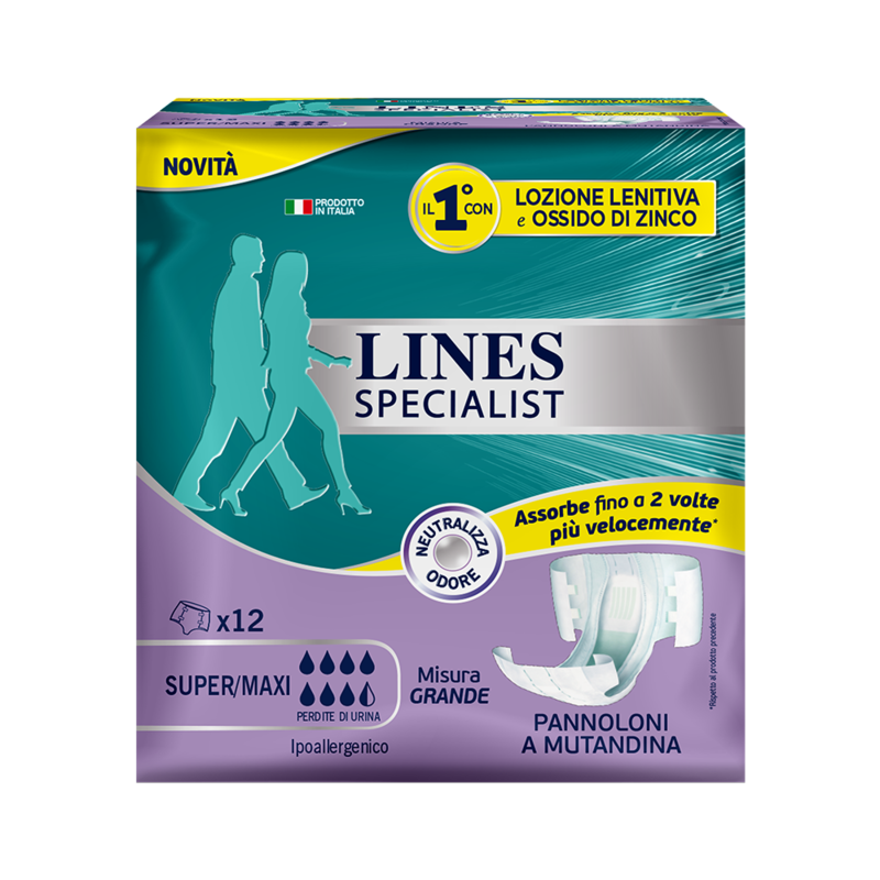 Pannolone a mutandina livello Super/Maxi - taglia grande