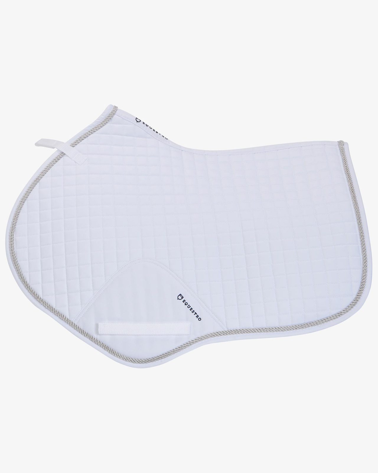 Shaped jumping saddle pad in cotton