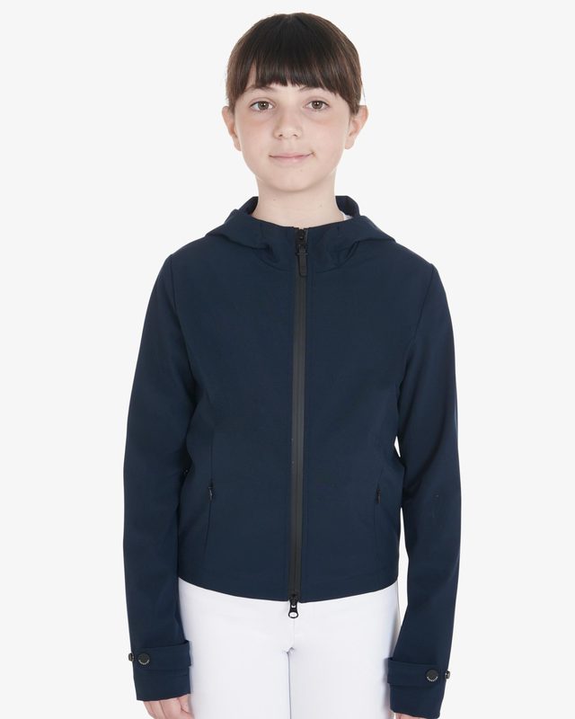 Giacca softshell bambini slim fit in tessuto tecnico