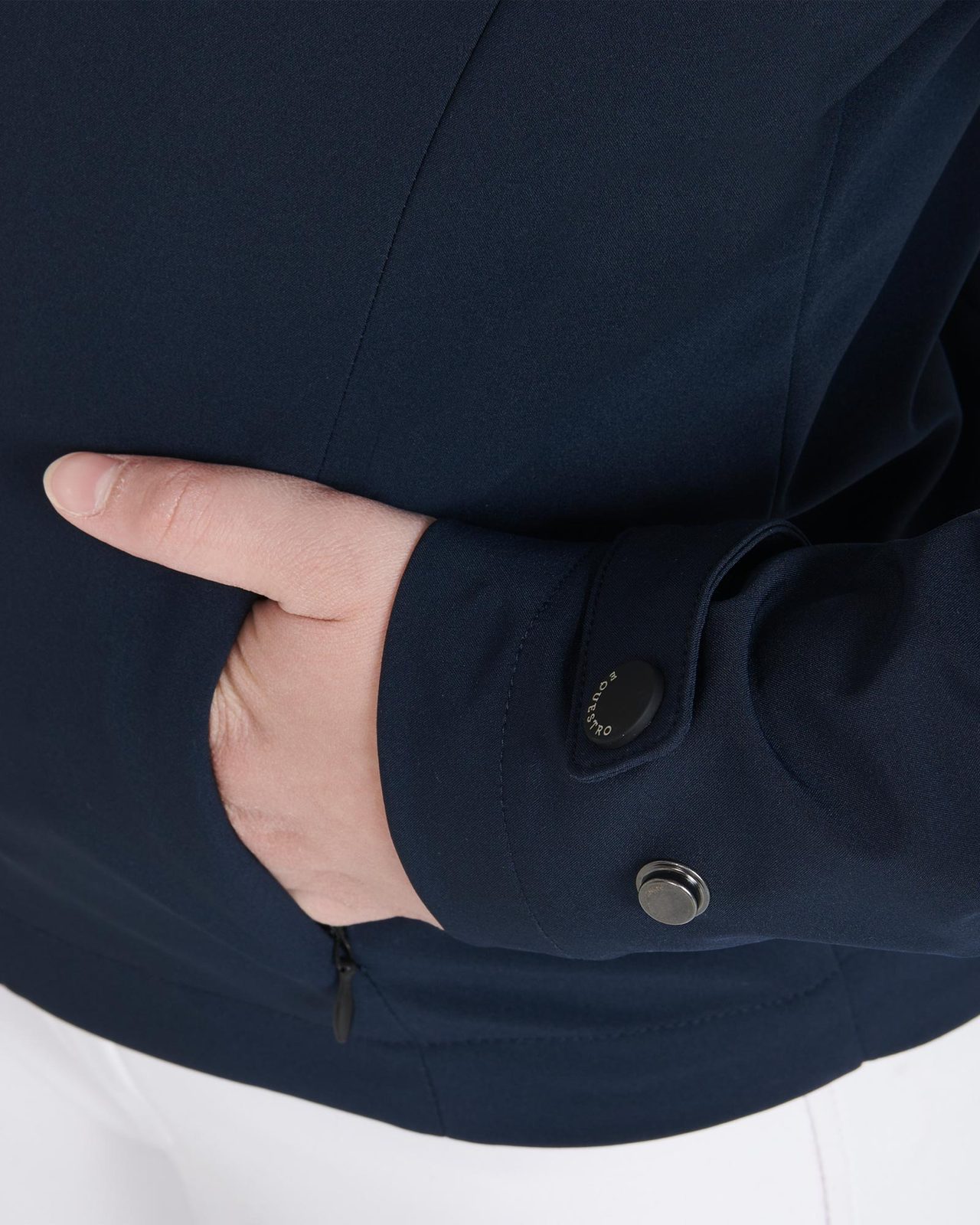 Kids' slim fit softshell jacket in technical fabric