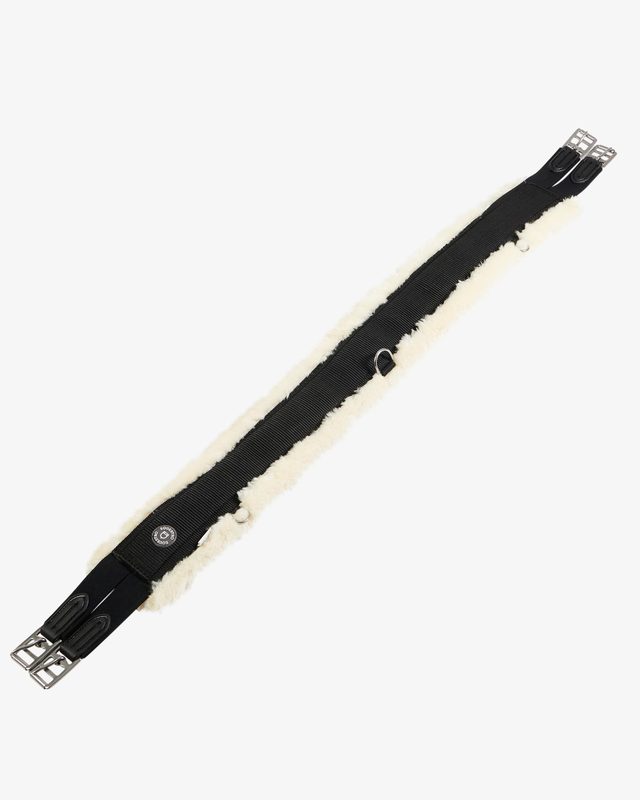 Jump girth in nylon with synthetic wool