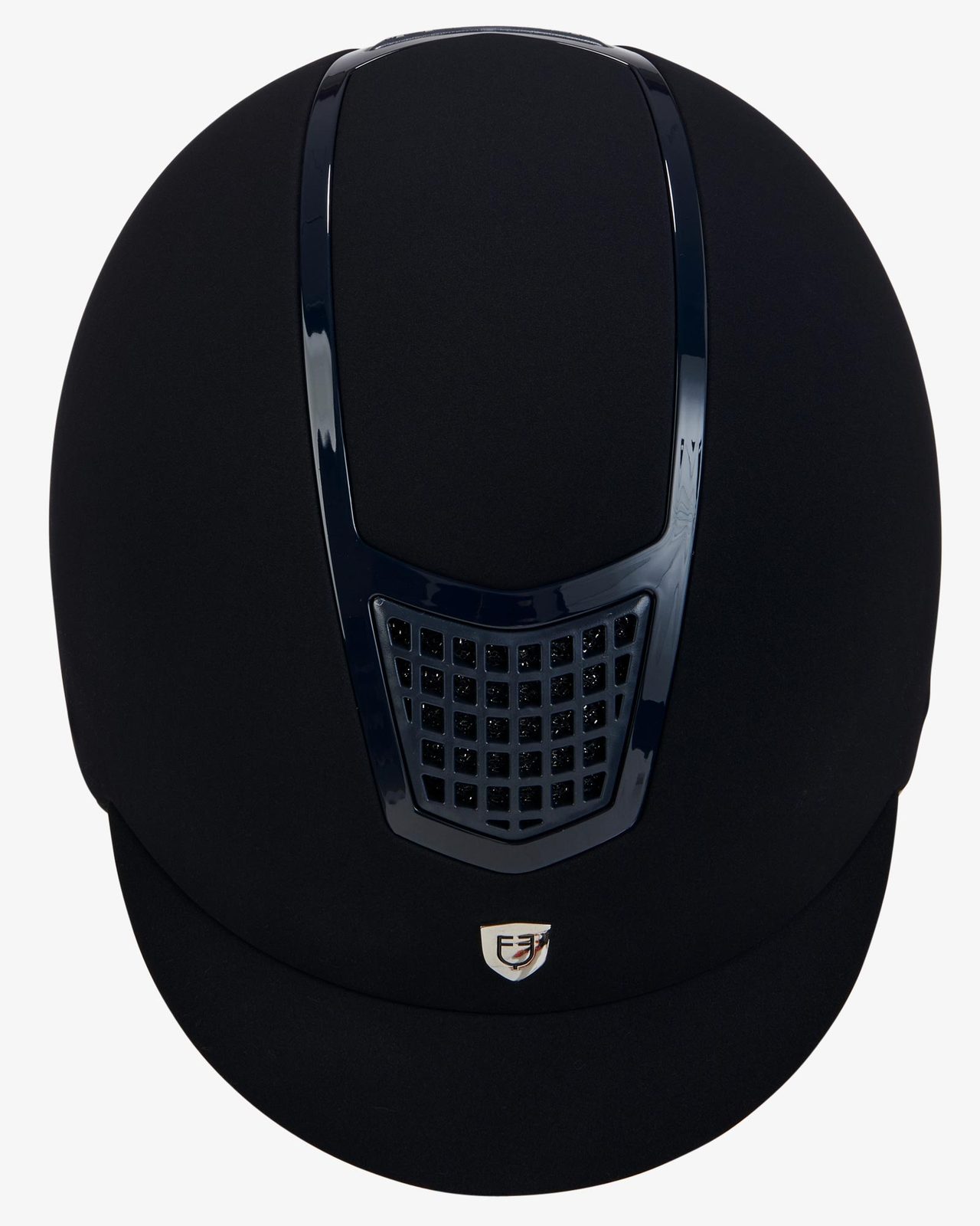 Helmet with colored velvet frame