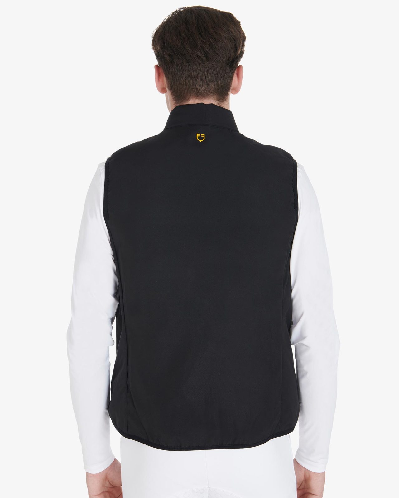 Men's vest in windproof technical fabric