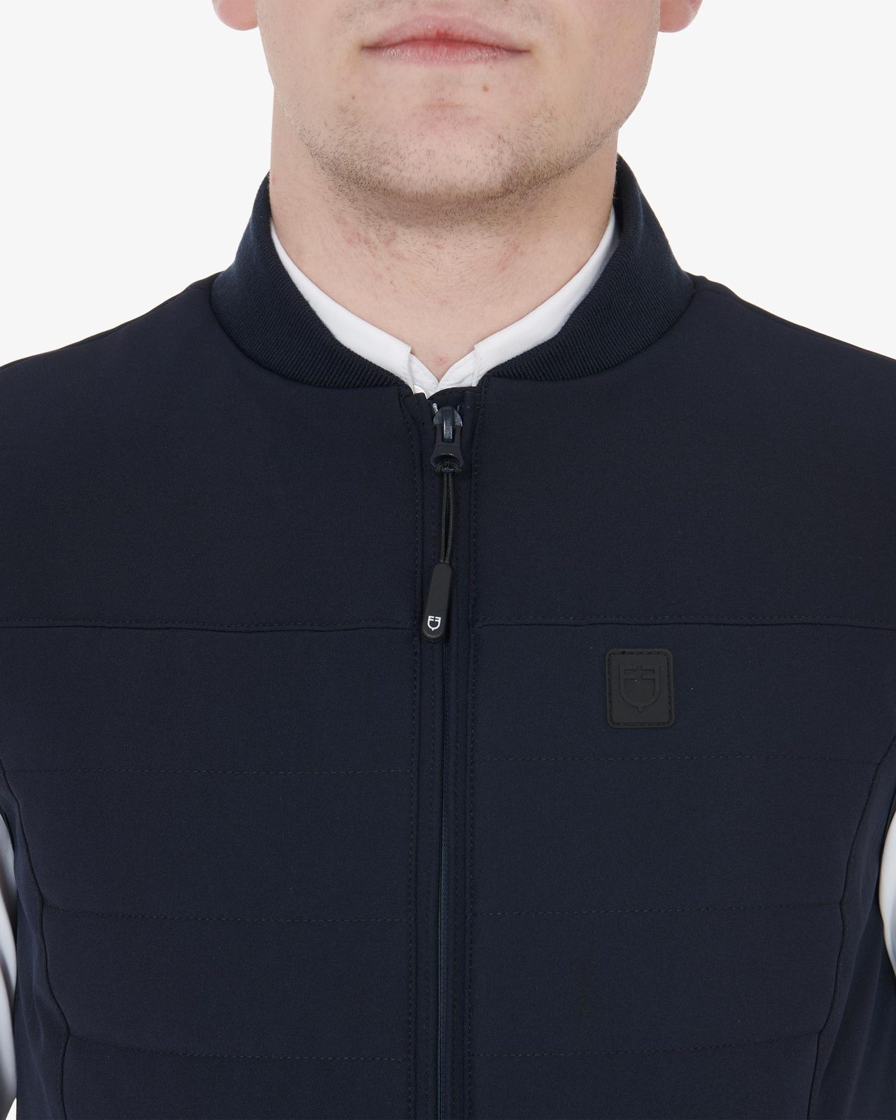 Men's vest in breathable technical fabric