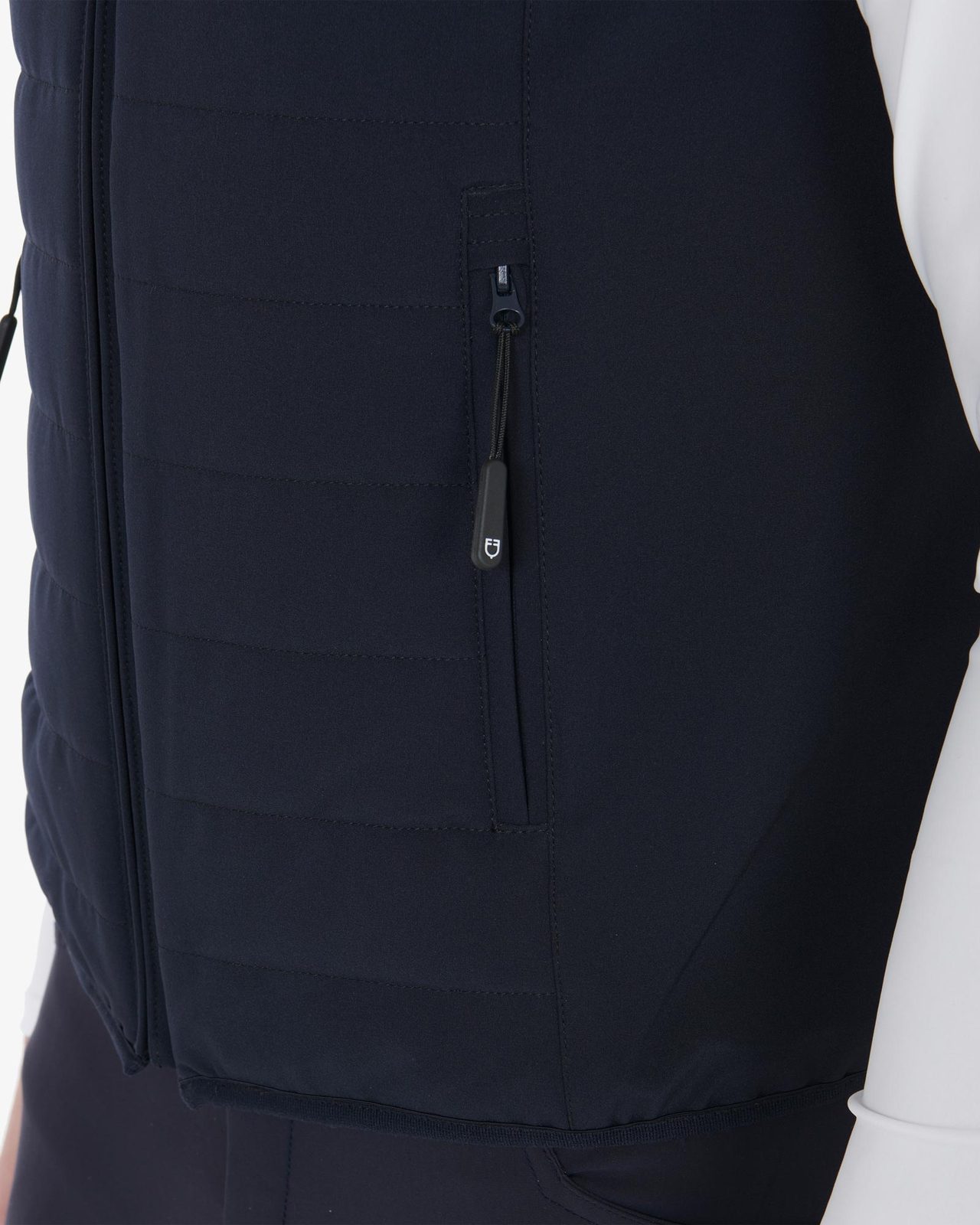 Men's vest in breathable technical fabric