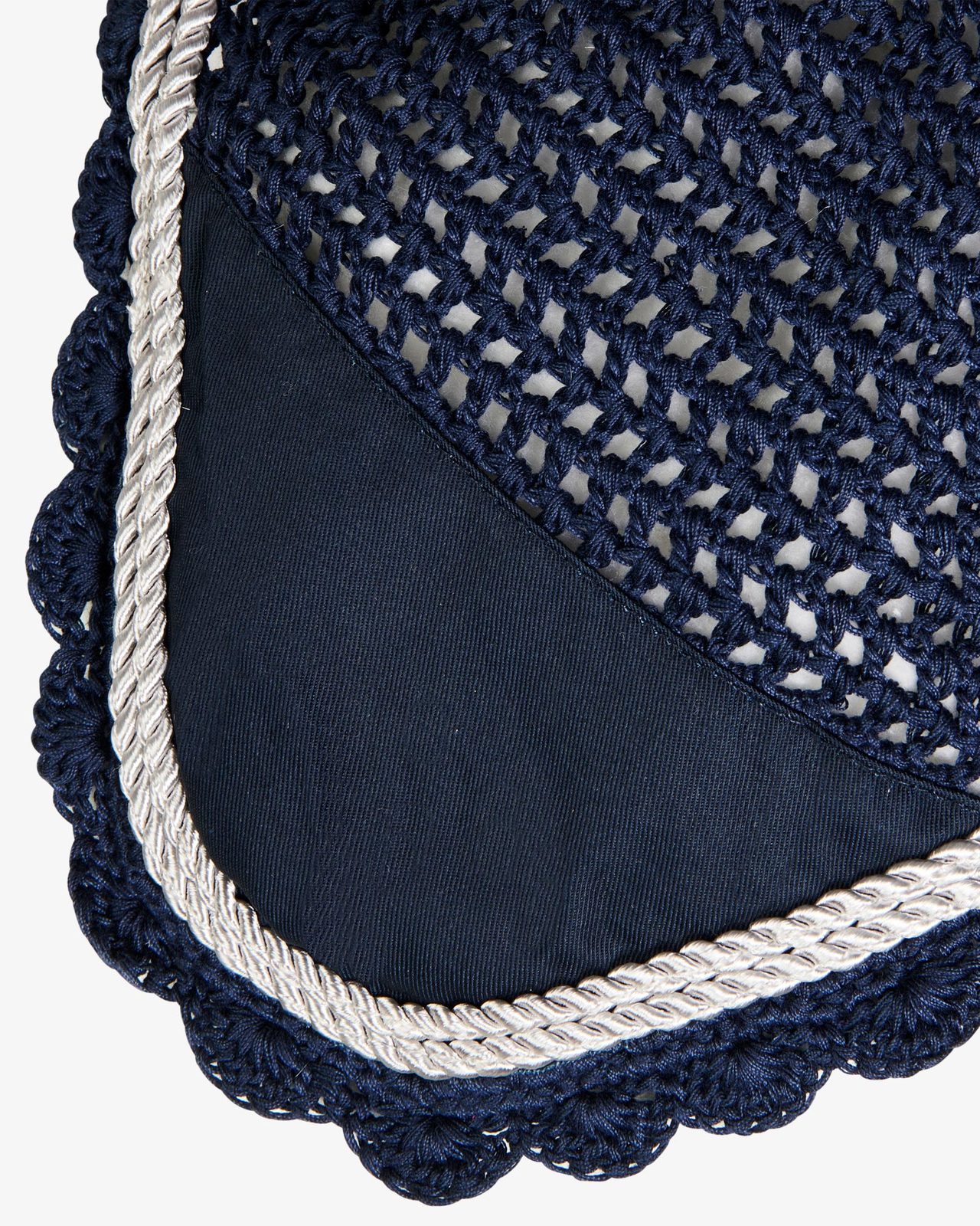 Knitted fly veil with cordura fabric