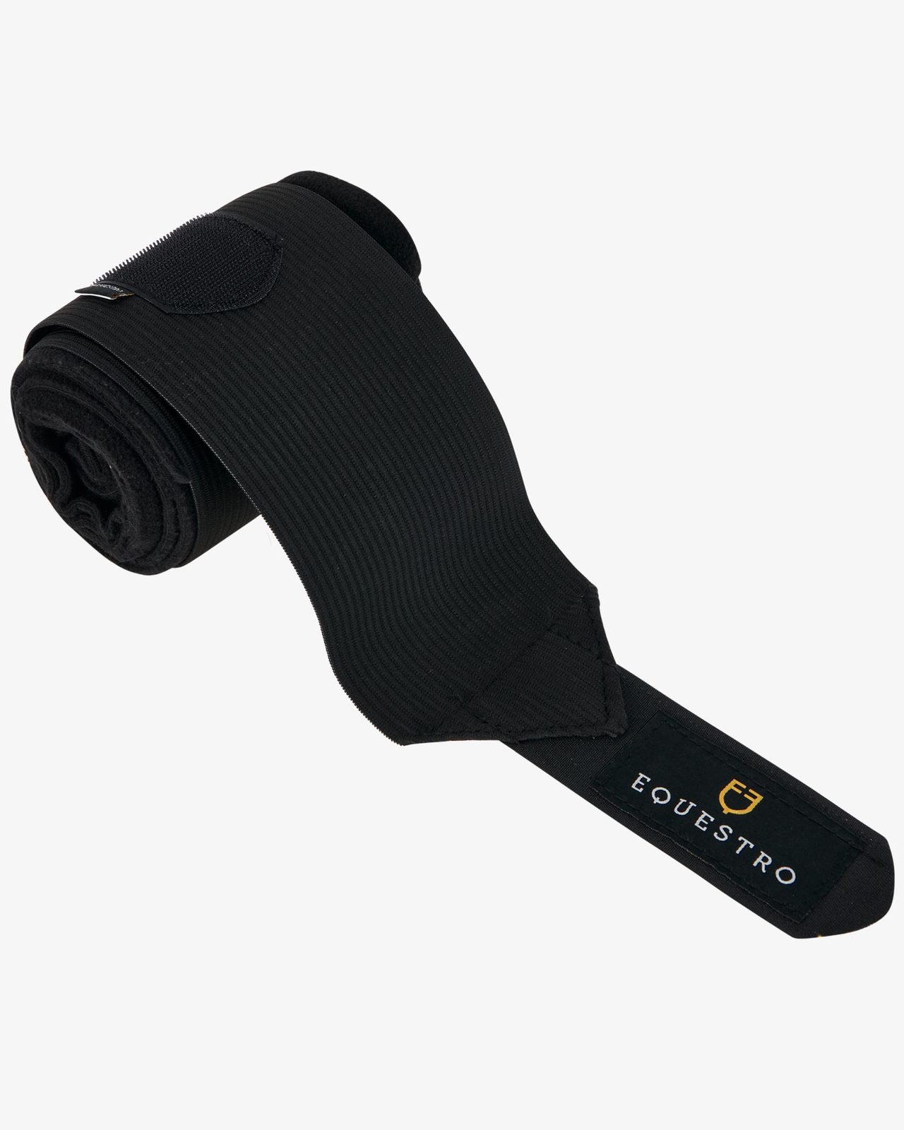 Breathable fleece bandages with elastic