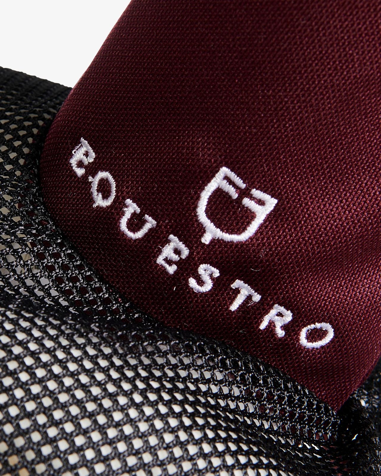 Cuffietta cavallo in cotone e tessuto mesh traforato