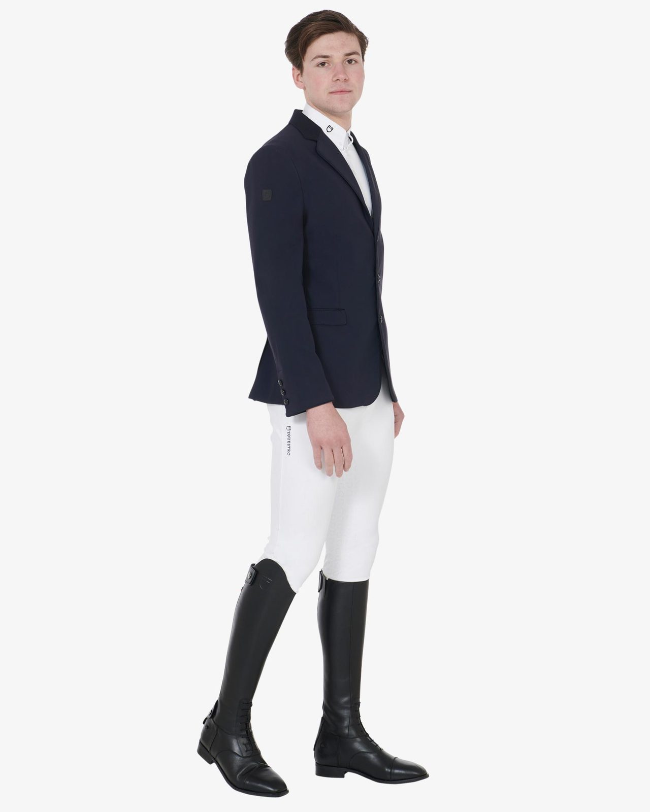 Men's competition jacket with three buttons
