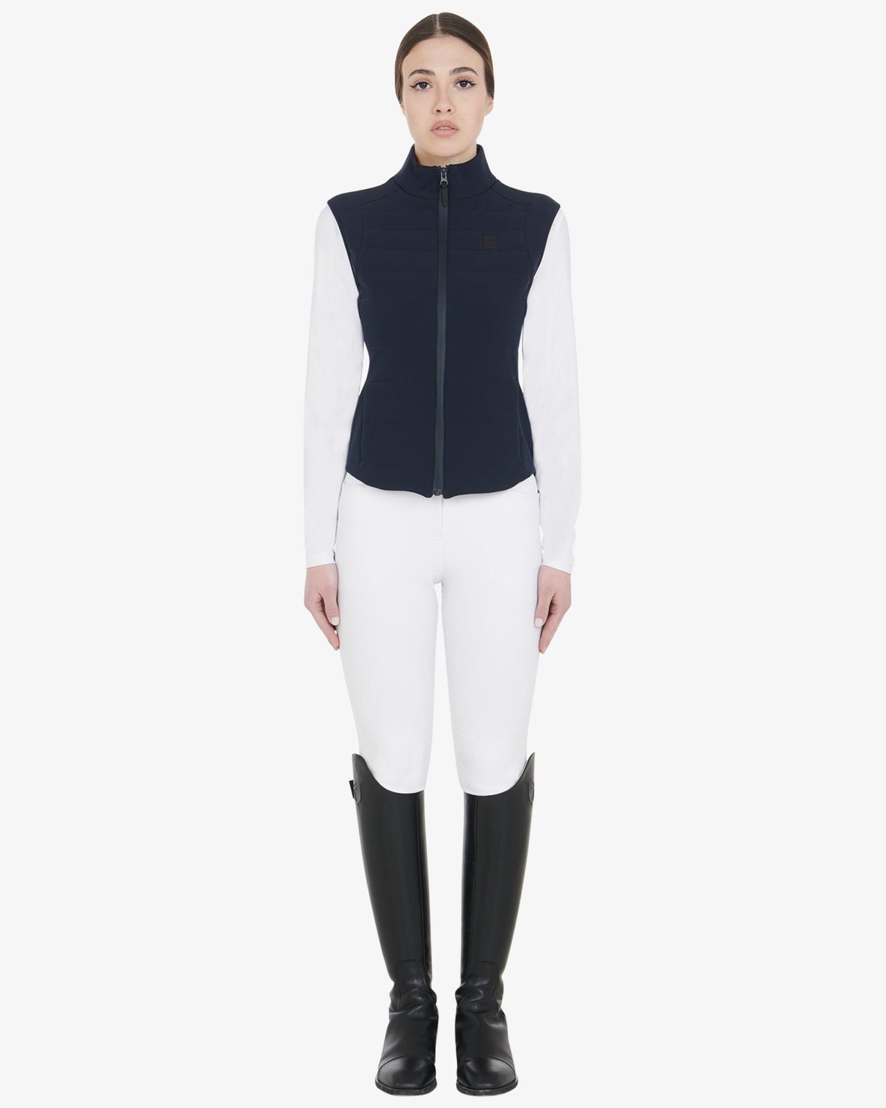 Women's vest in breathable technical fabric