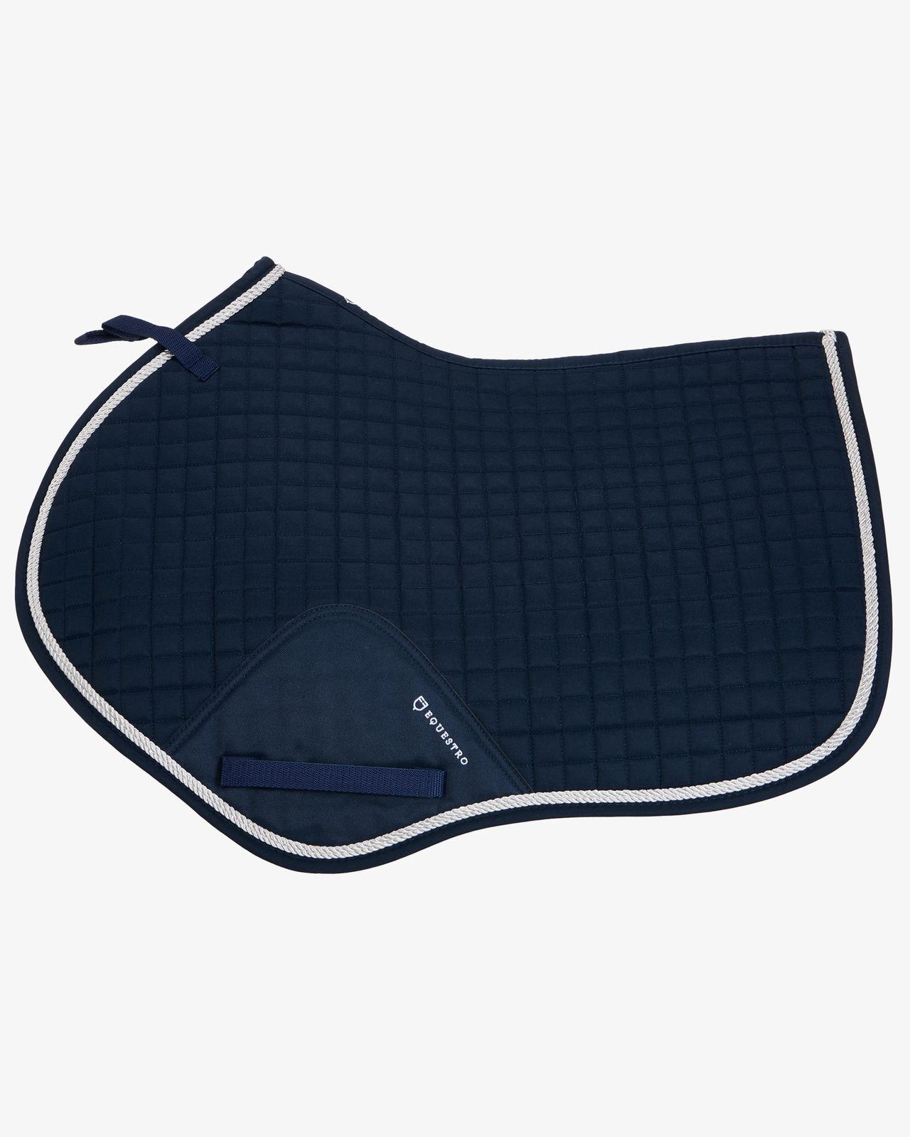 Shaped jumping saddle pad in cotton