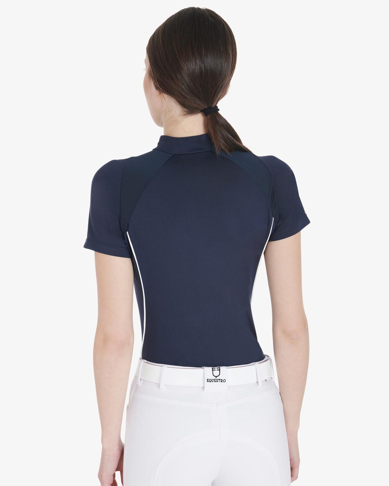 Polo tecnica donna slim fit da allenamento