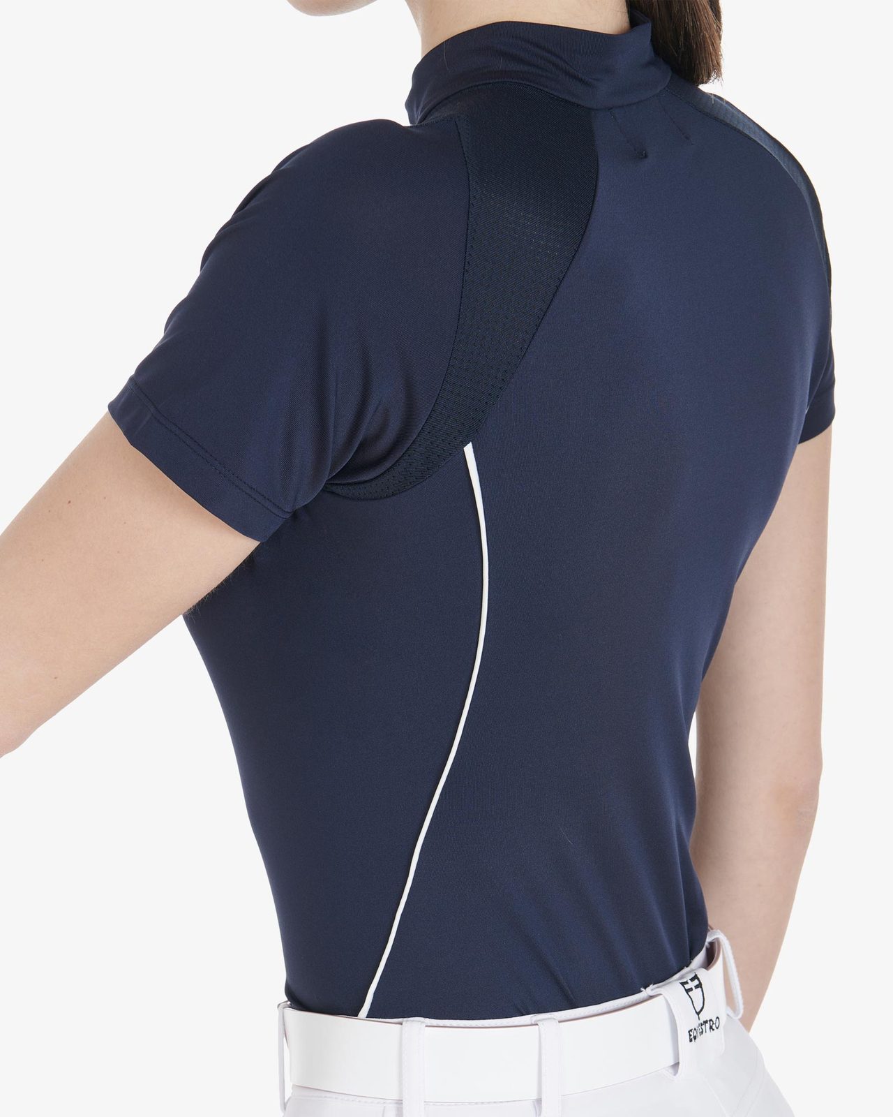 Polo tecnica donna slim fit da allenamento