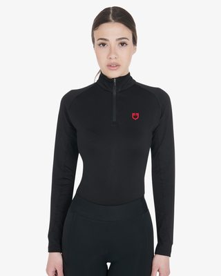 Base layer donna slim fit manica lunga