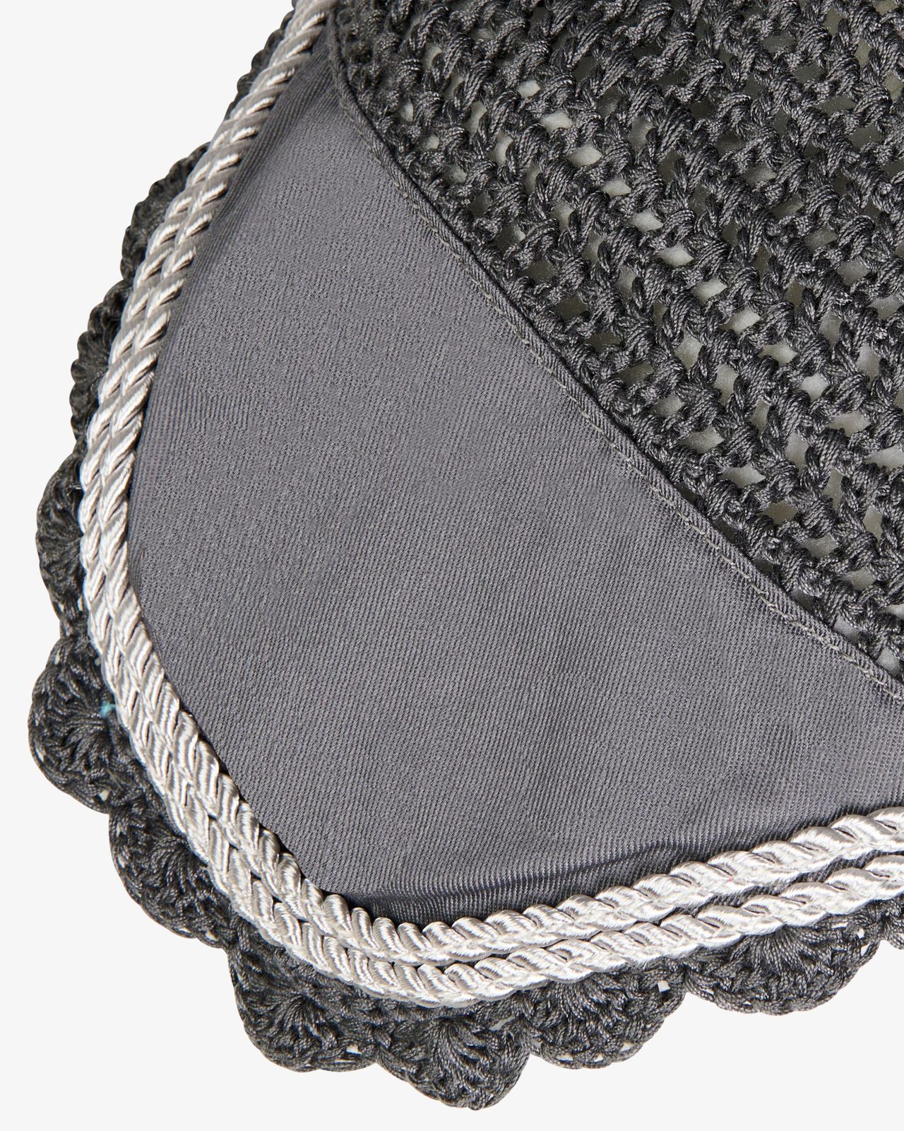 Knitted fly veil with cordura fabric