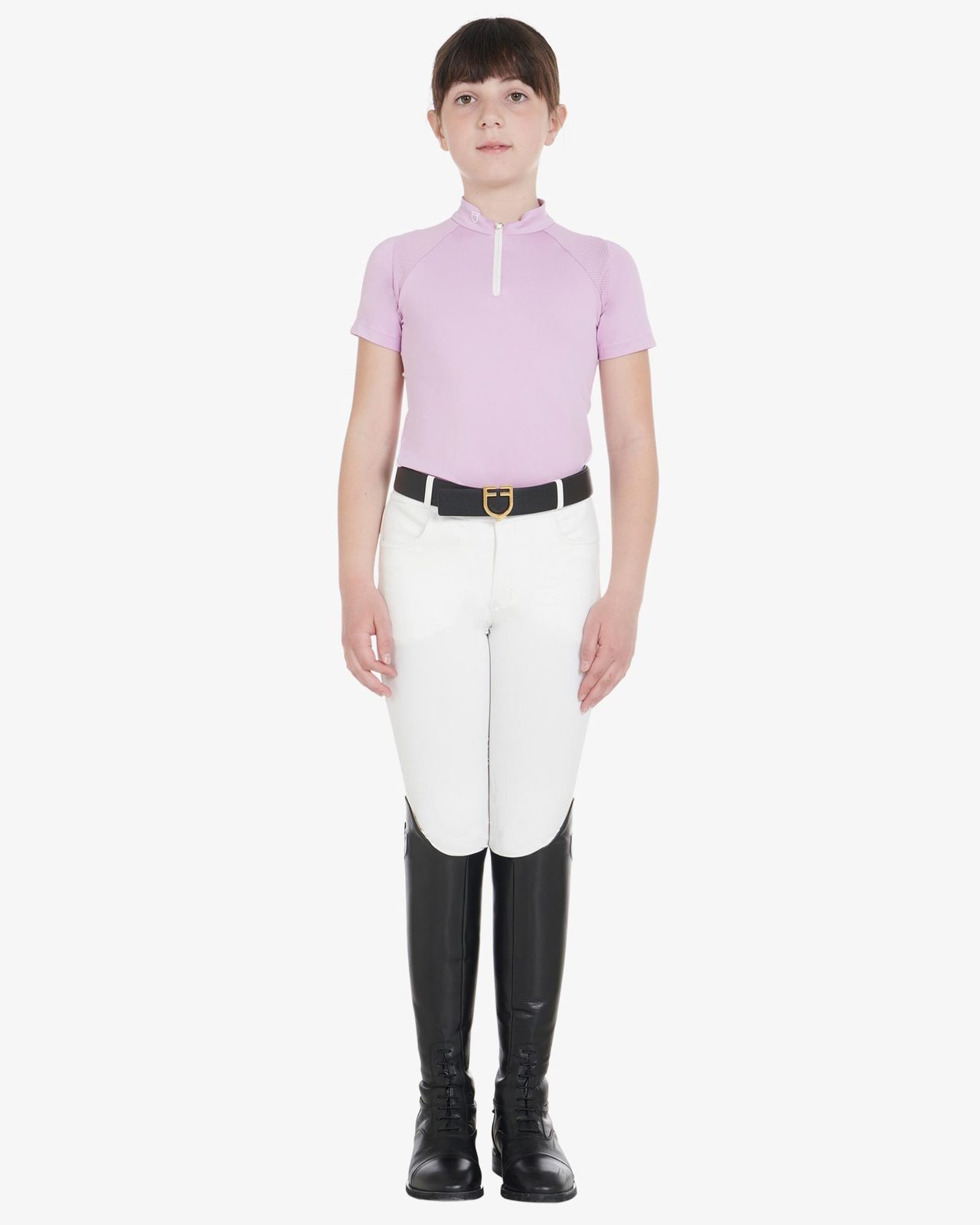 Kids' unisex breeches in technical fabric