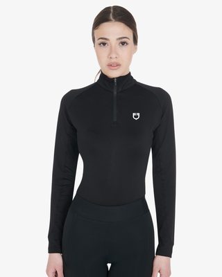 Base layer donna slim fit manica lunga