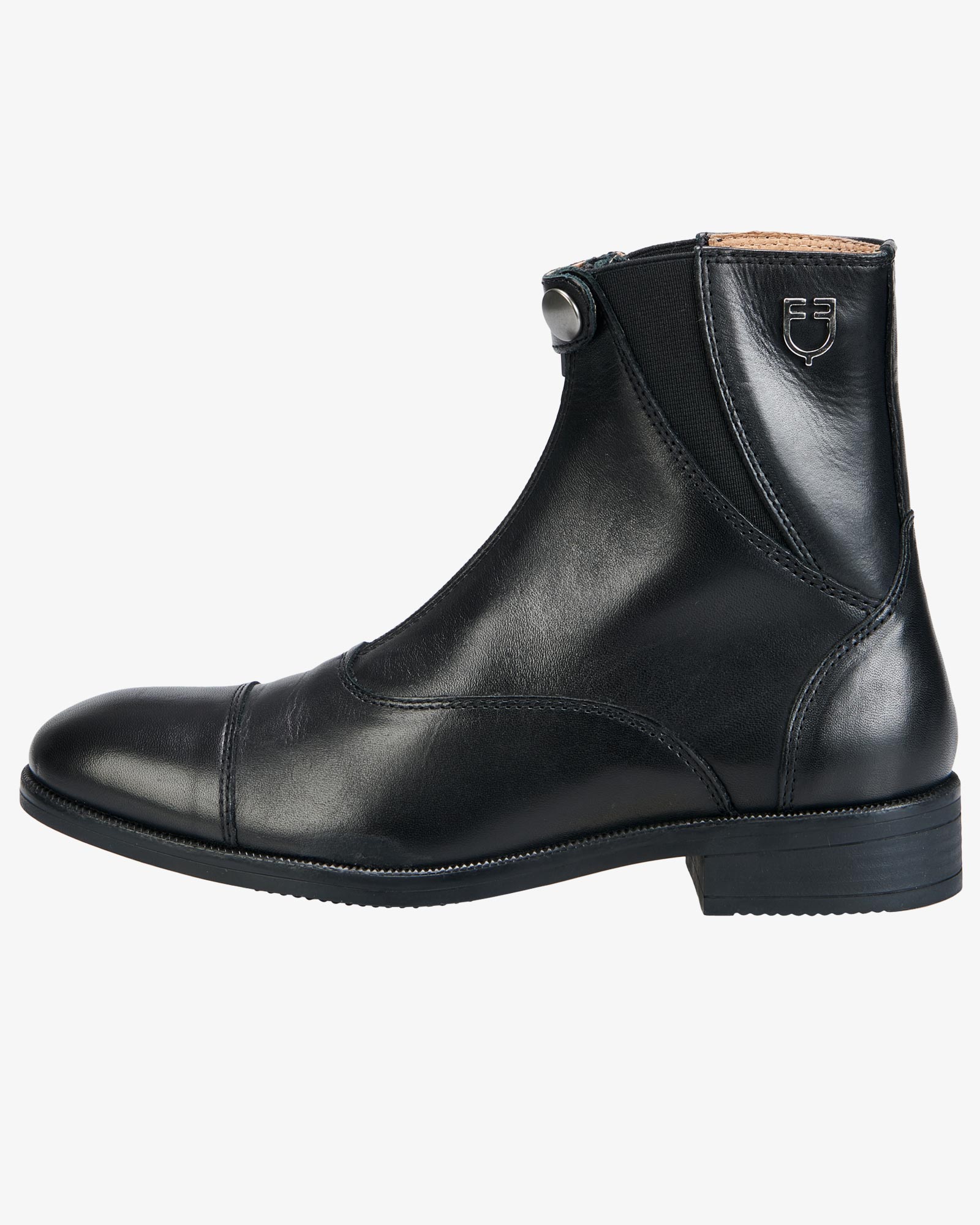 Unisex ankle boots with front zip maximum comfort
