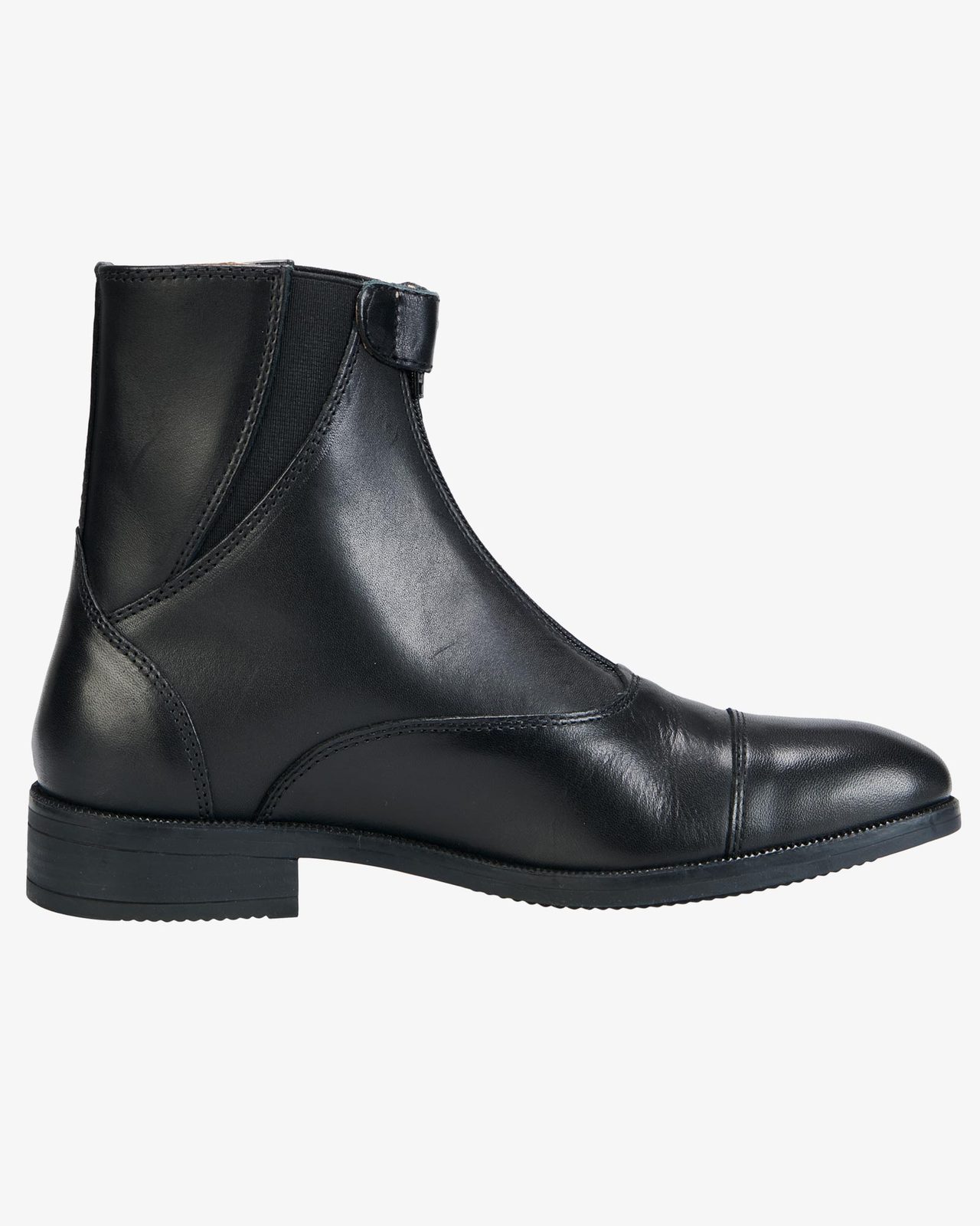 Unisex ankle boots with front zip maximum comfort