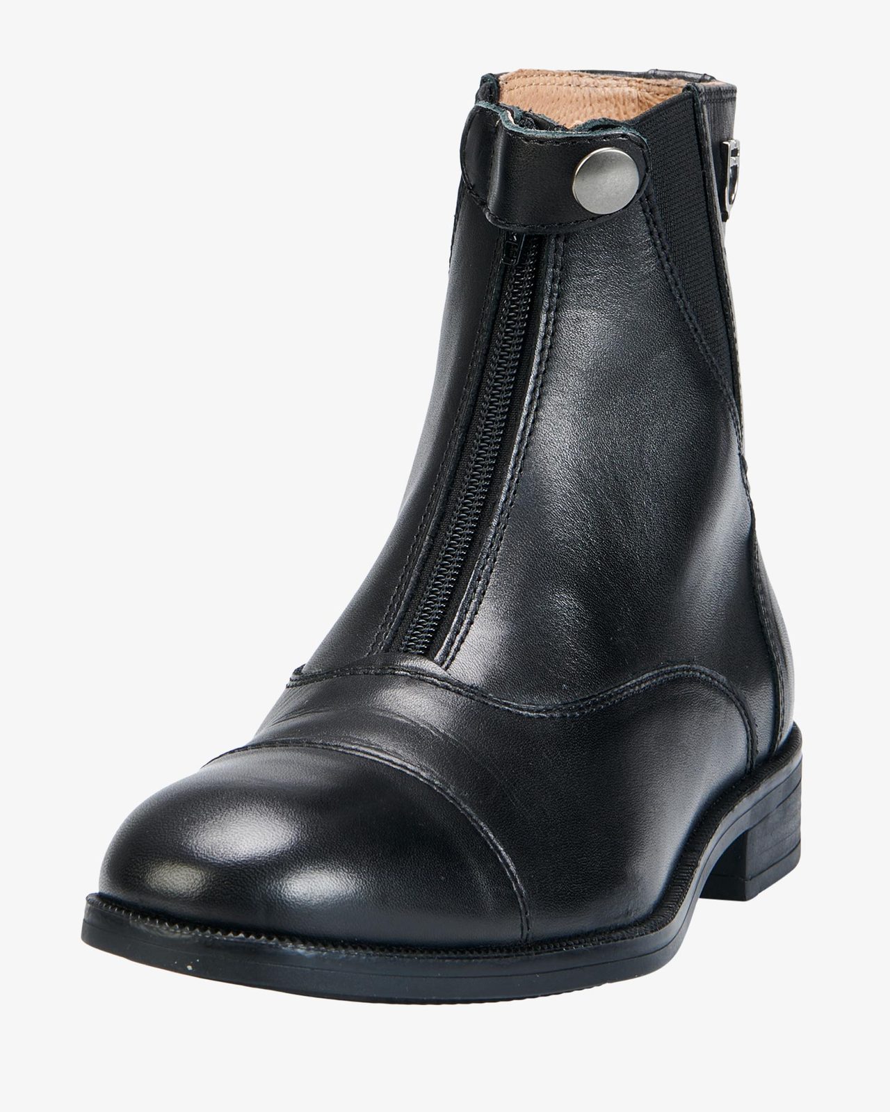 Unisex ankle boots with front zip maximum comfort