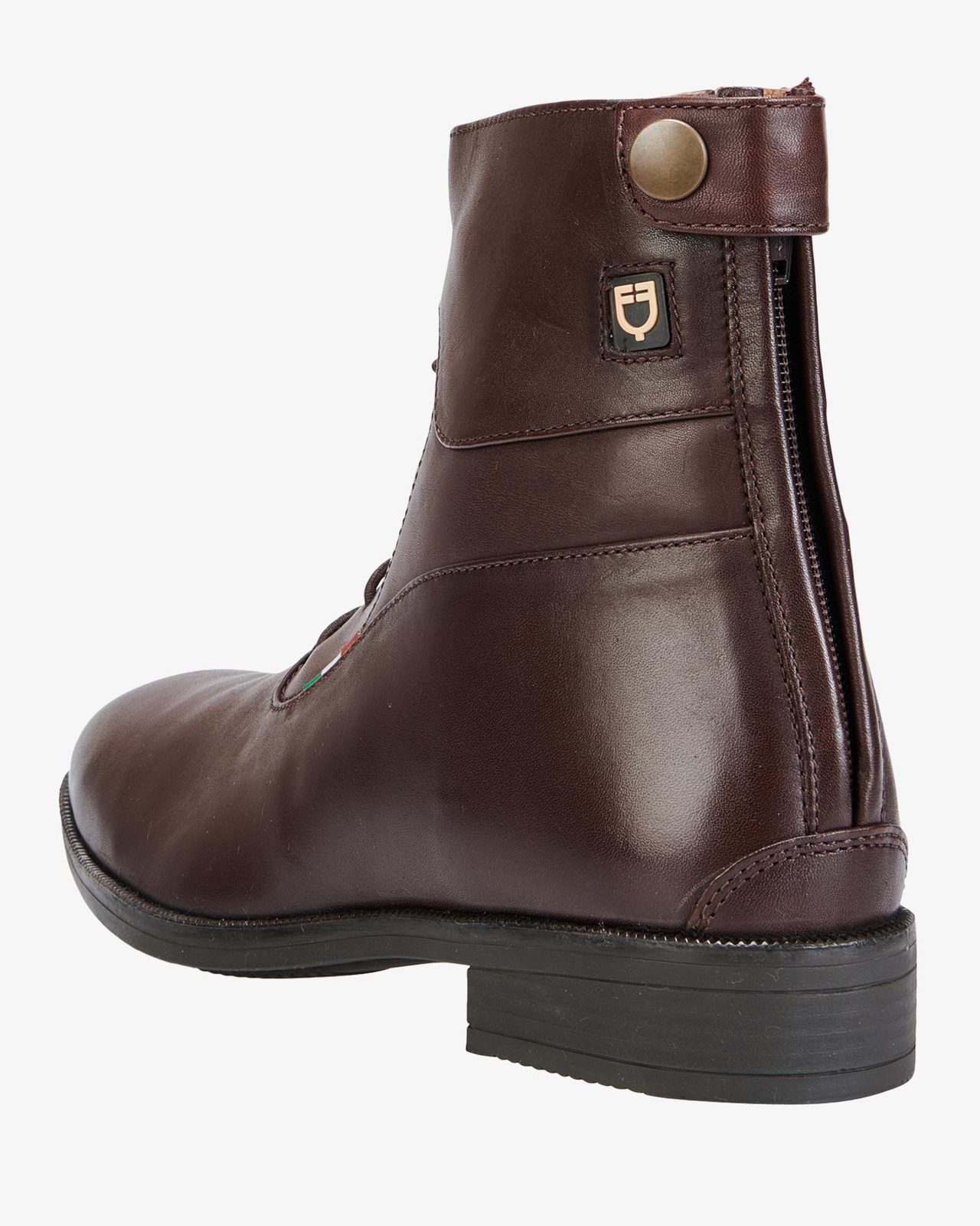 Unisex ankle boots with laces