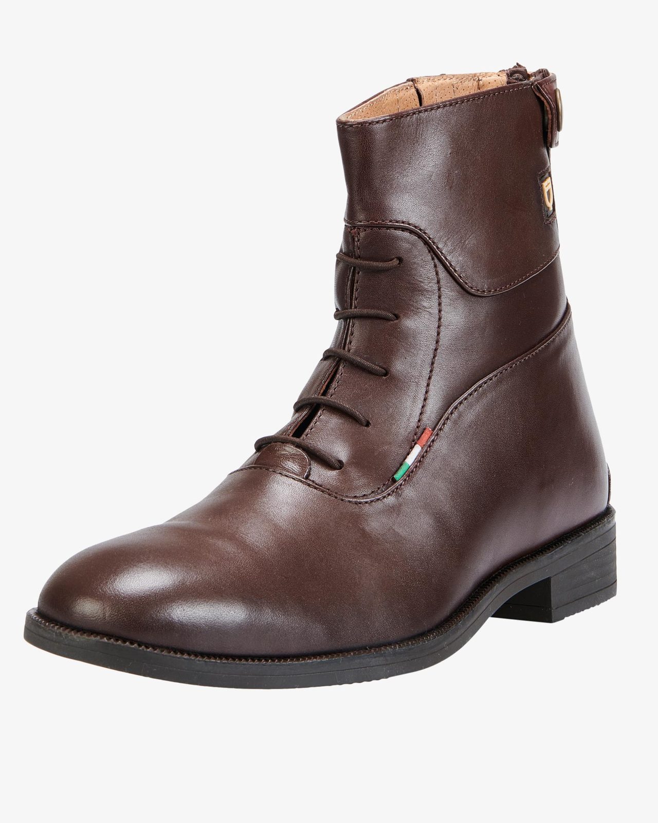 Unisex ankle boots with laces