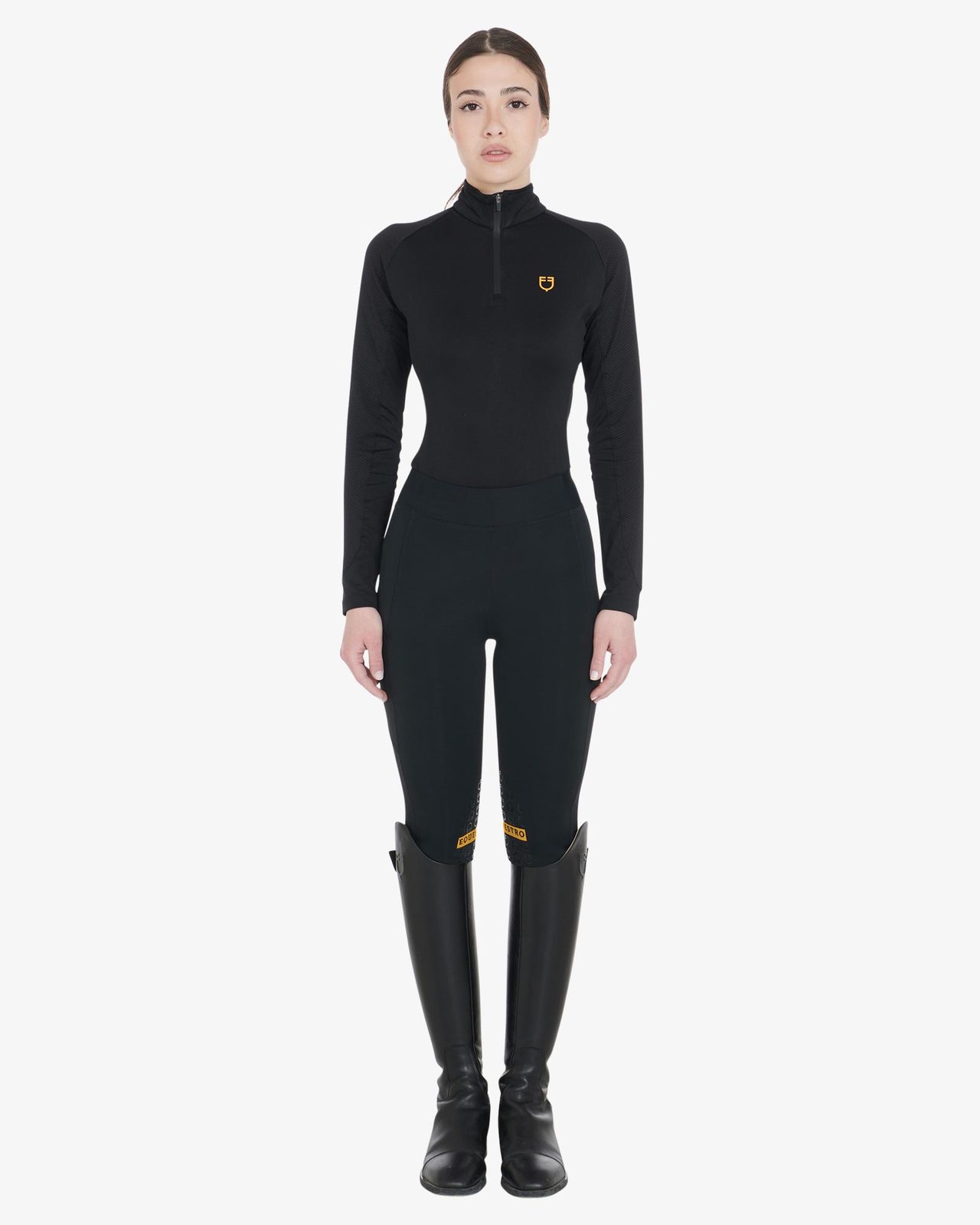 Base layer donna slim fit manica lunga