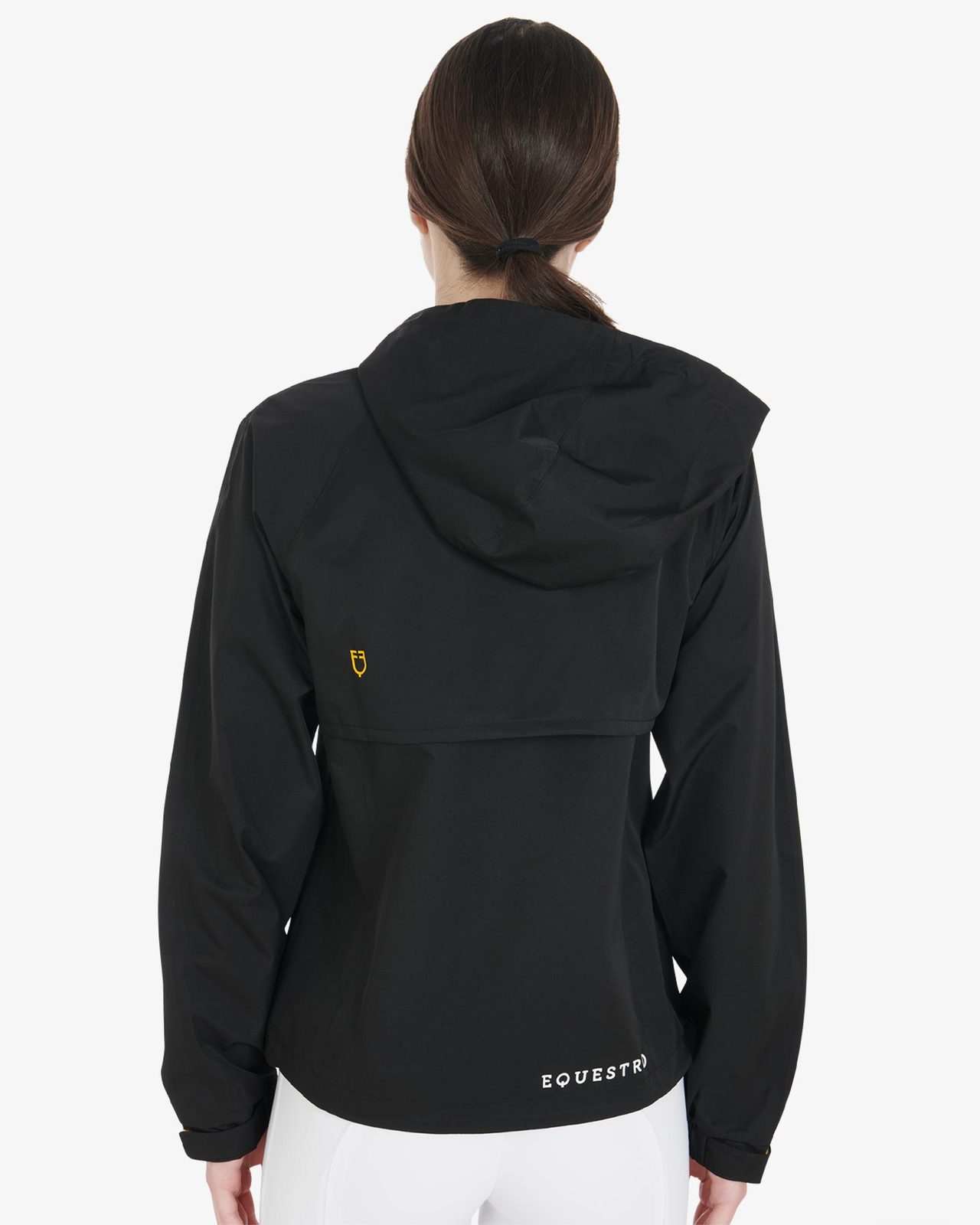 Women's three-layer technical raincoat