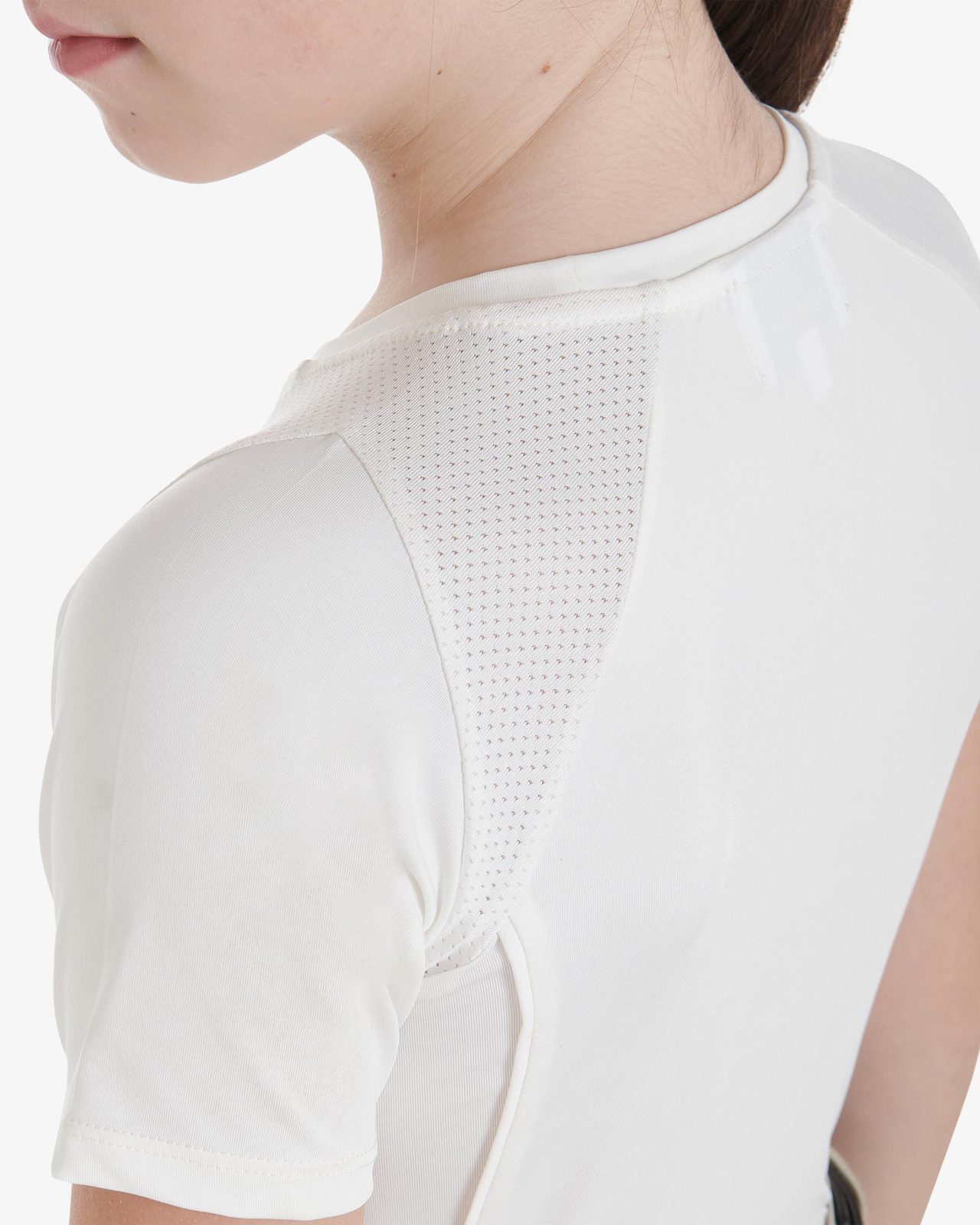 Kids' training t-shirt in technical fabric