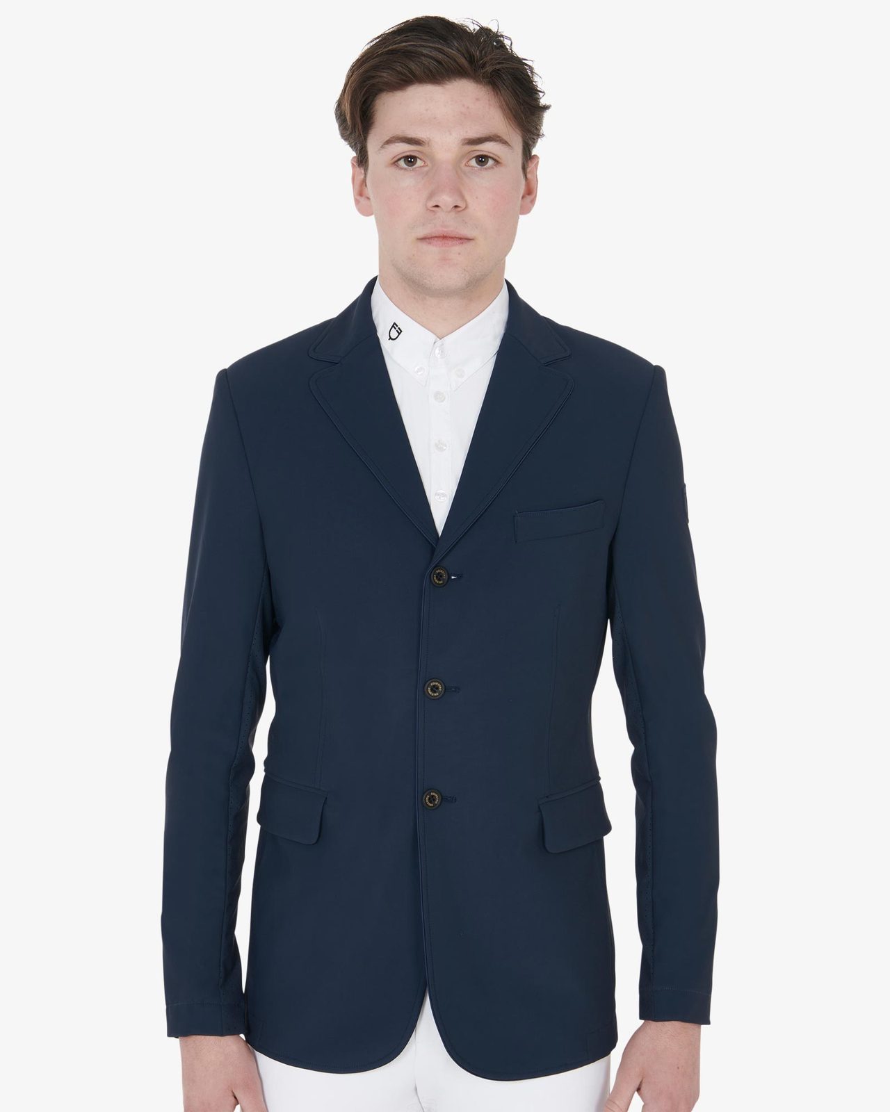 Men's competition perforated jacket