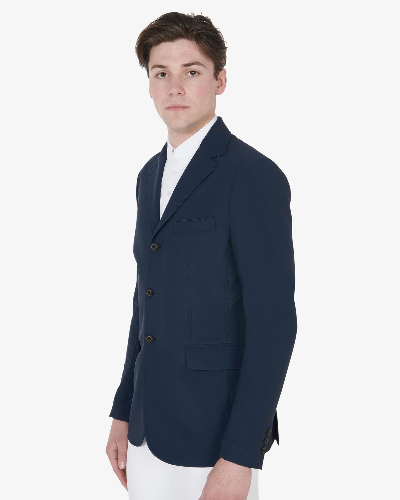 Men's competition perforated jacket