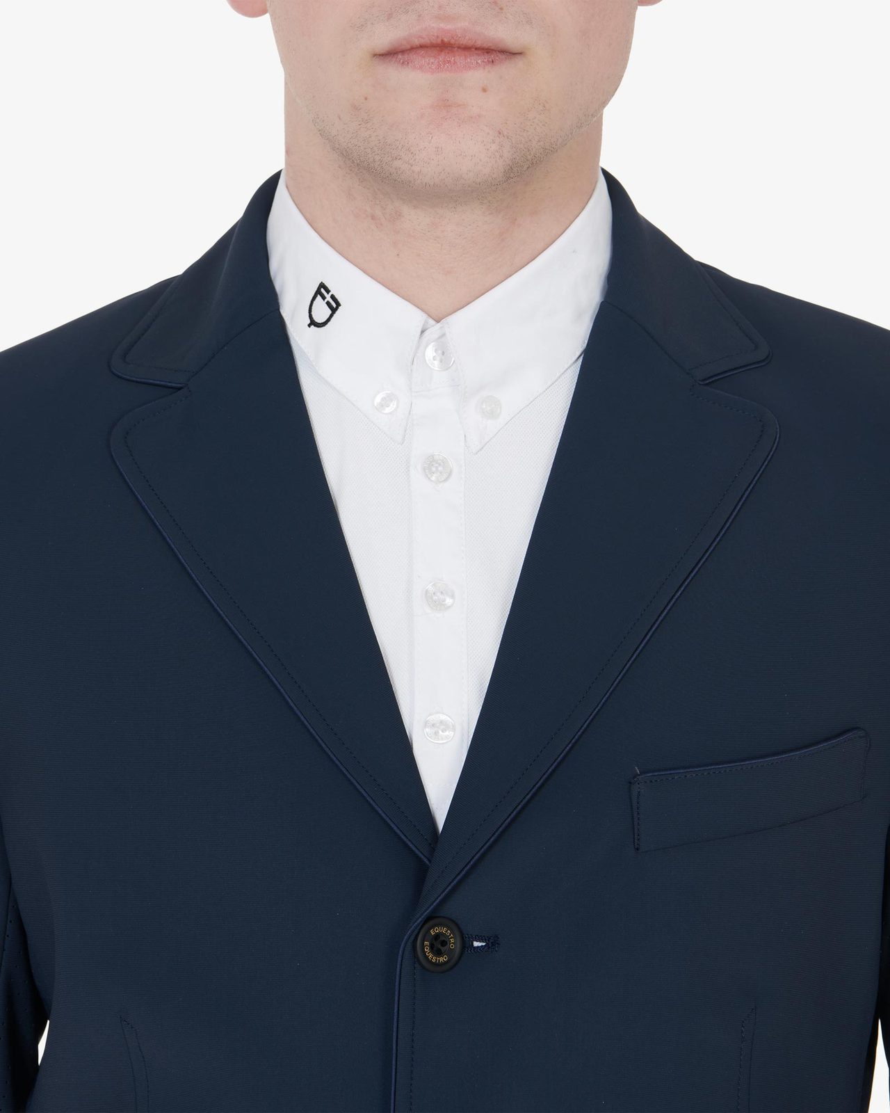 Men's competition perforated jacket