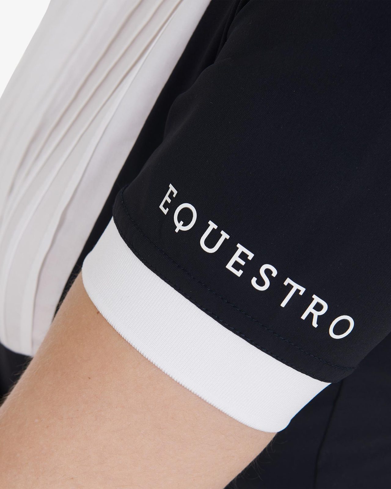 Polo donna slim fit cotone plissettato