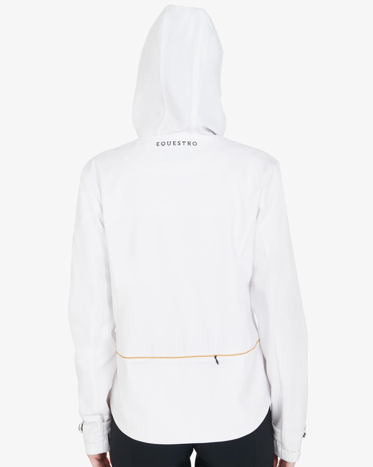 Women's slim fit softshell jacket with windproof zip