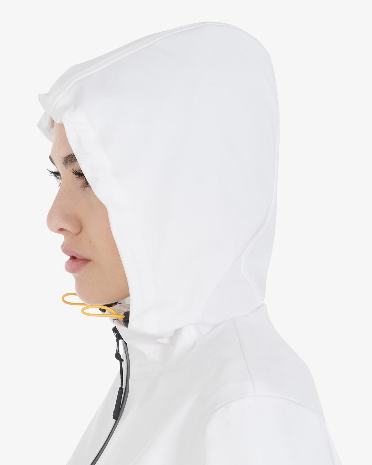 Women's slim fit softshell jacket with windproof zip