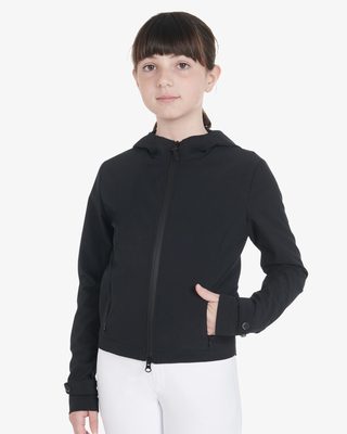 Giacca softshell bambini slim fit in tessuto tecnico